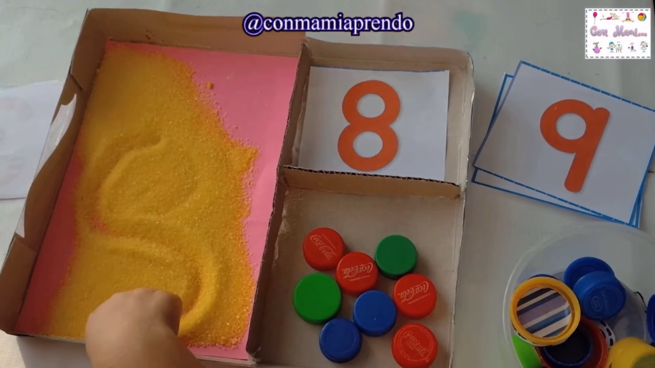 ¿Cómo aprender matemáticas con material reciclado?