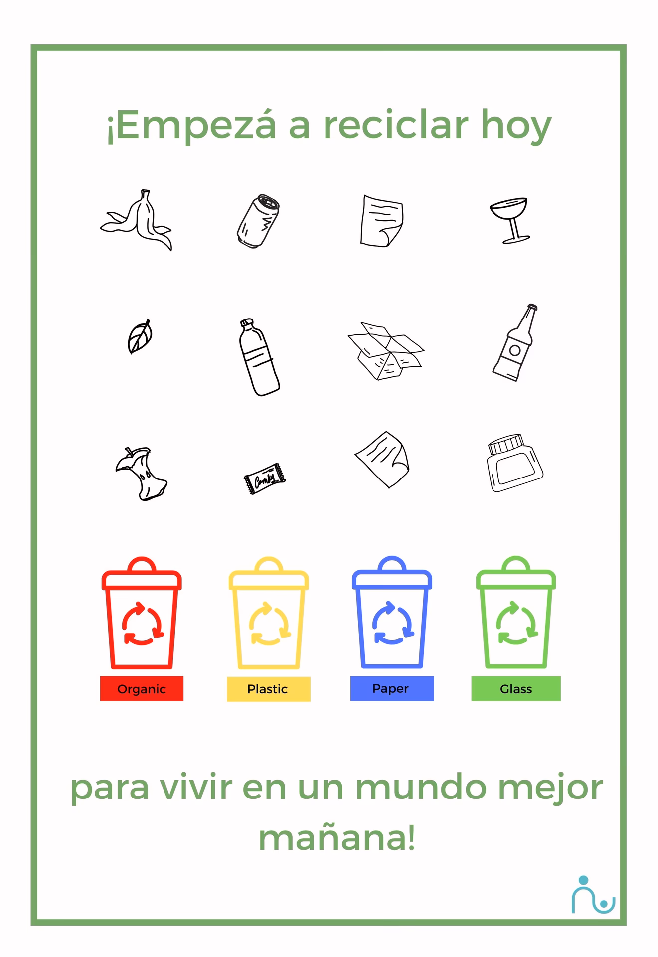¿Cómo hacer un juego de reciclaje?