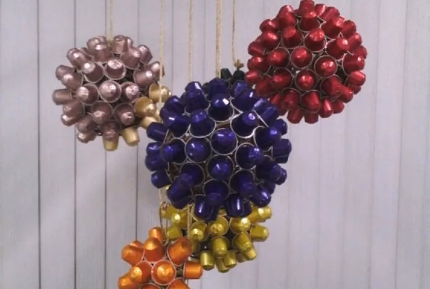 ¿Qué tipo de decoraciones se pueden hacer con cápsulas de Nespresso?