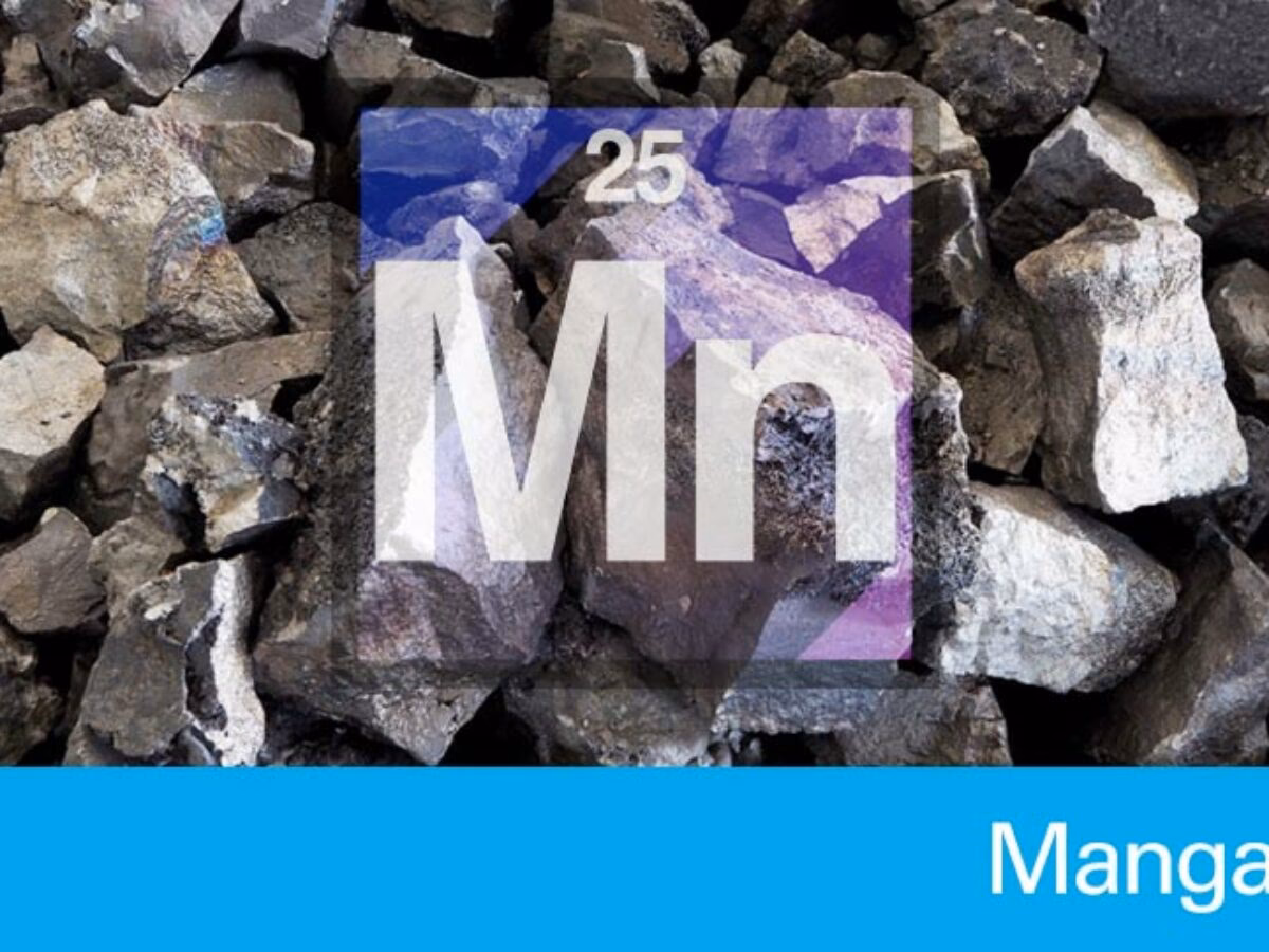 ¿Cuáles son las fuentes de manganeso en el aire?