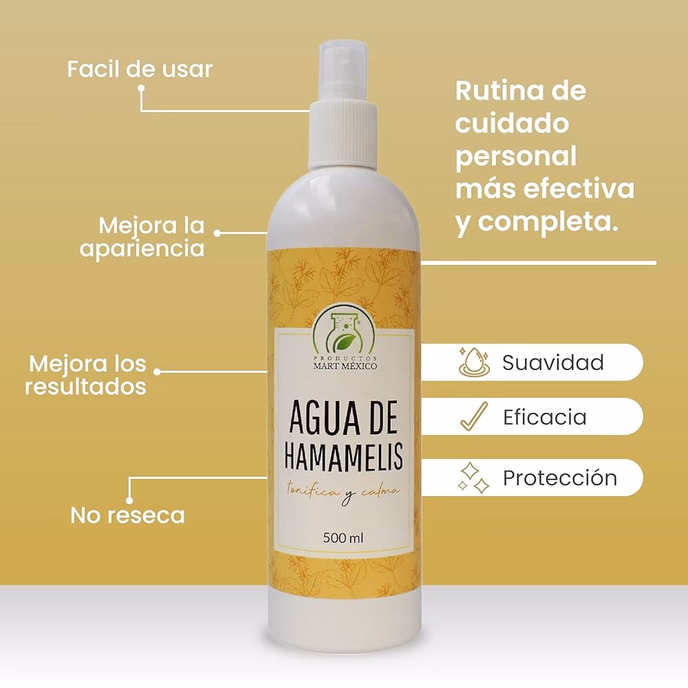 ¿Cuáles son los beneficios del agua de Hamamelis?