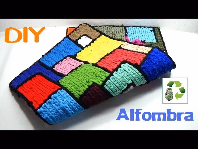 ¿Cómo hacer una alfombra trenzada reciclada?