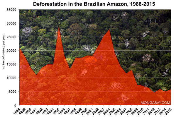 How can technology help reduce deforestation?