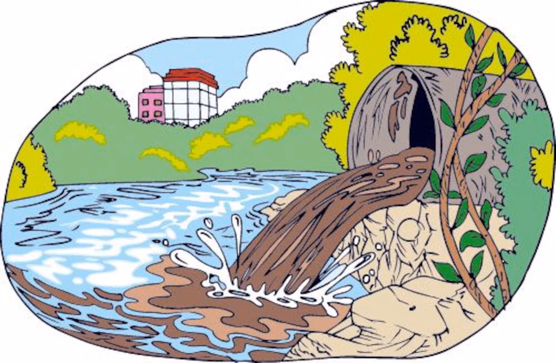 ¿Cuáles son los efectos contaminantes de los detergentes sobre el ambiente acuático?