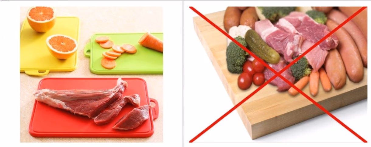 Can contaminated food cause disease?