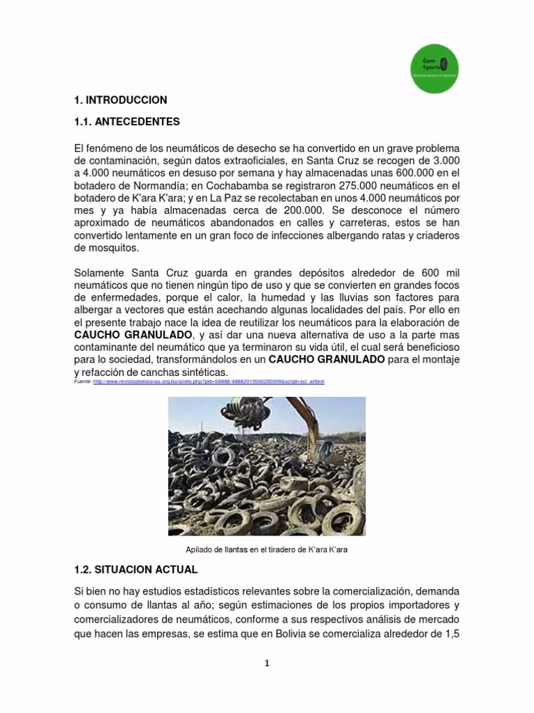 ¿Cuáles son los objetivos de la recolección de llantas?