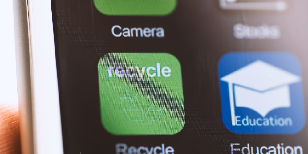 ¿Cómo funciona la app de reciclaje?