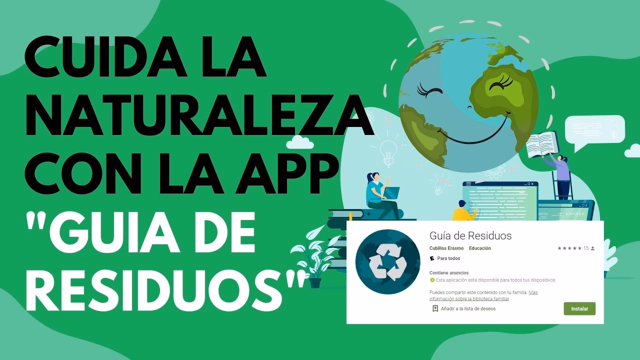¿Cómo funciona la app de reciclaje?