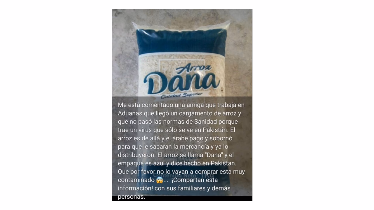 ¿Cuál es la contaminación del arroz?