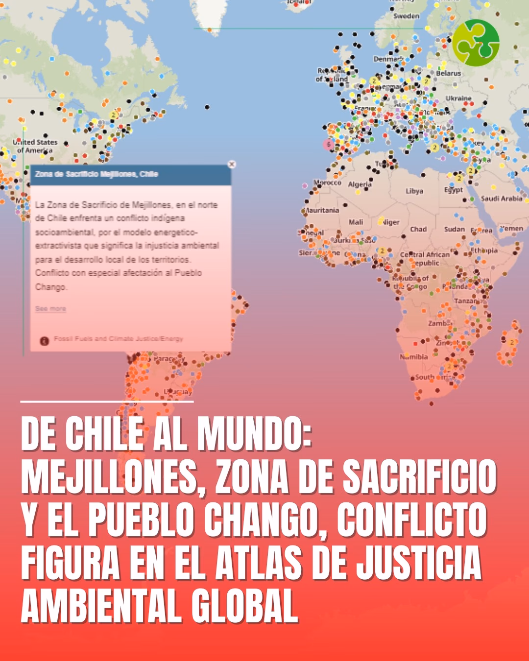 ¿Qué es el atlas global de justicia medioambiental?