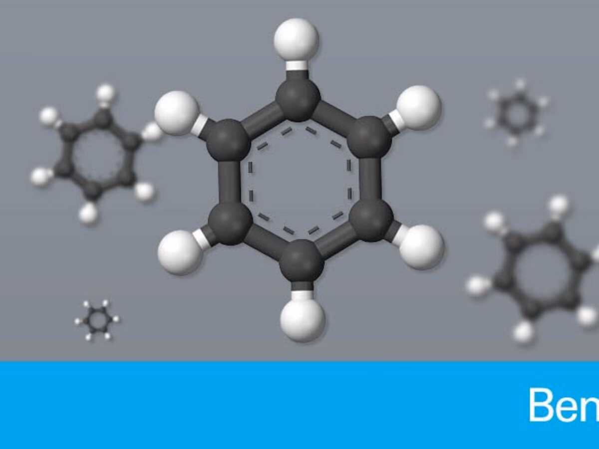 ¿Dónde se acumula el benceno?