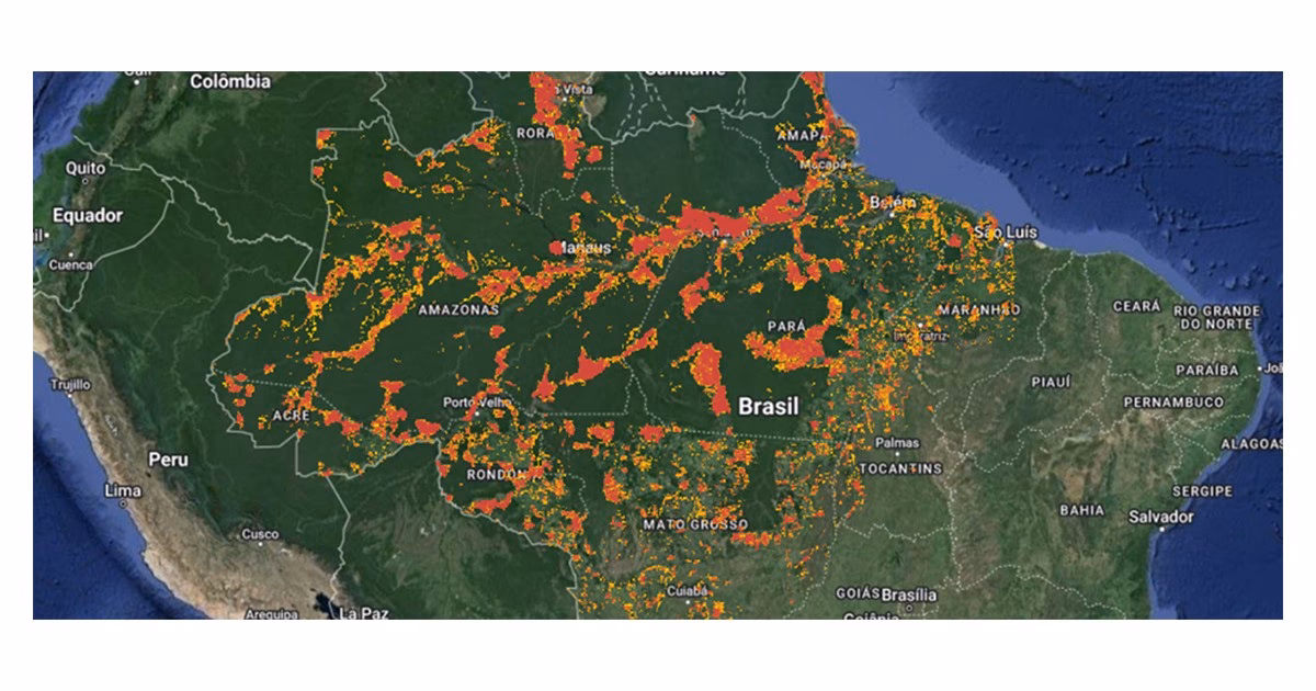 Are deforestation hotspots spatially clustered?