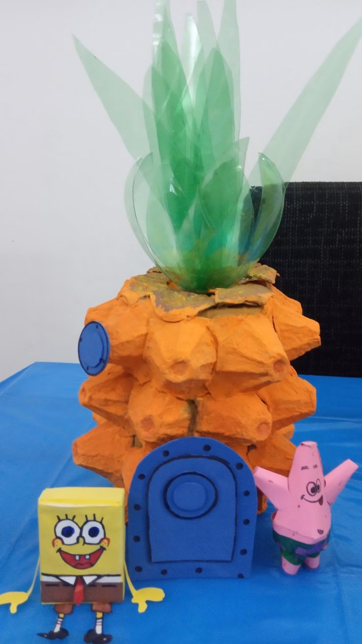 ¿Cómo hacer como Bob Esponja?