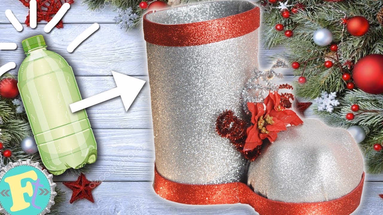 ¿Qué materiales necesitas para hacer botas de Navidad?