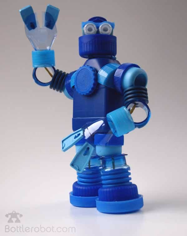 ¿Cuáles son los diferentes tipos de botellas de robot?