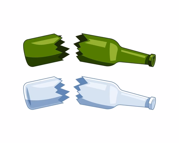 ¿Cómo puedes decorar con botellas de vidrio?