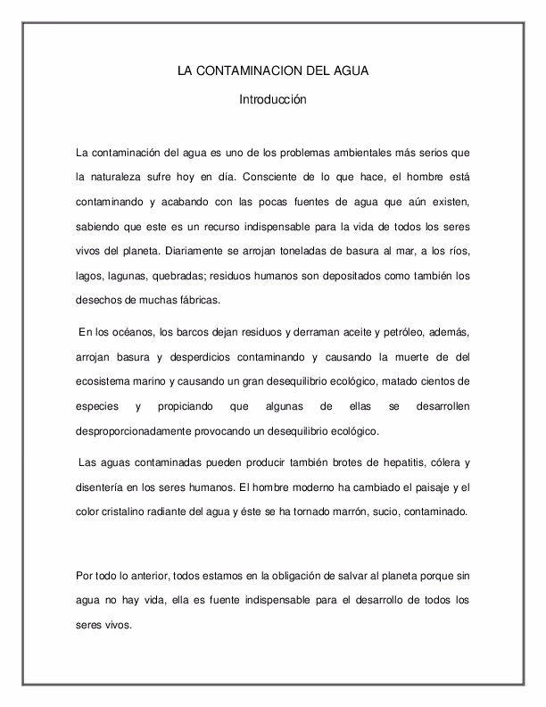 ¿Cómo abordar la contaminación del agua?