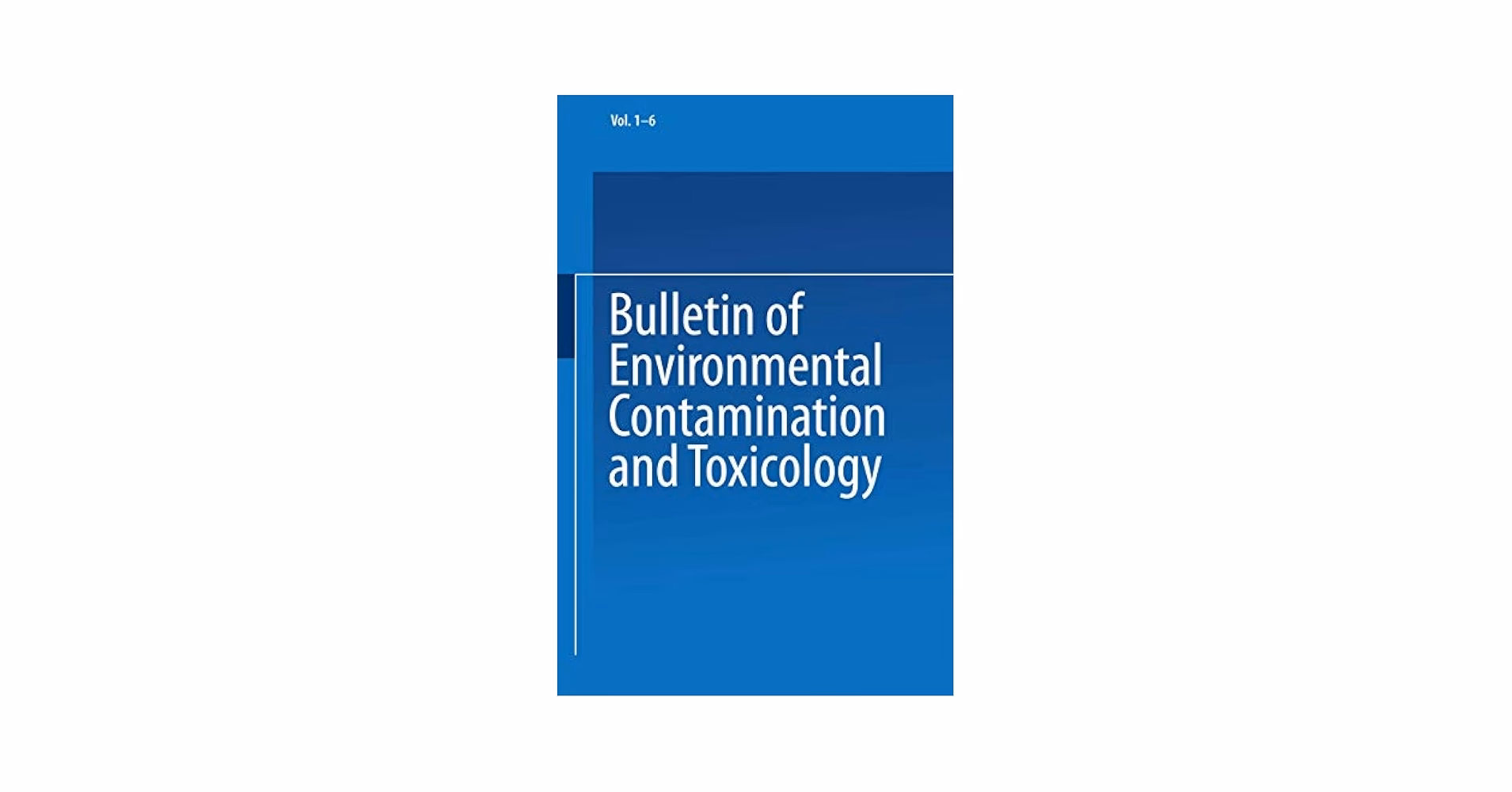 What is the Bulletin of environmental contamination & toxicology?
