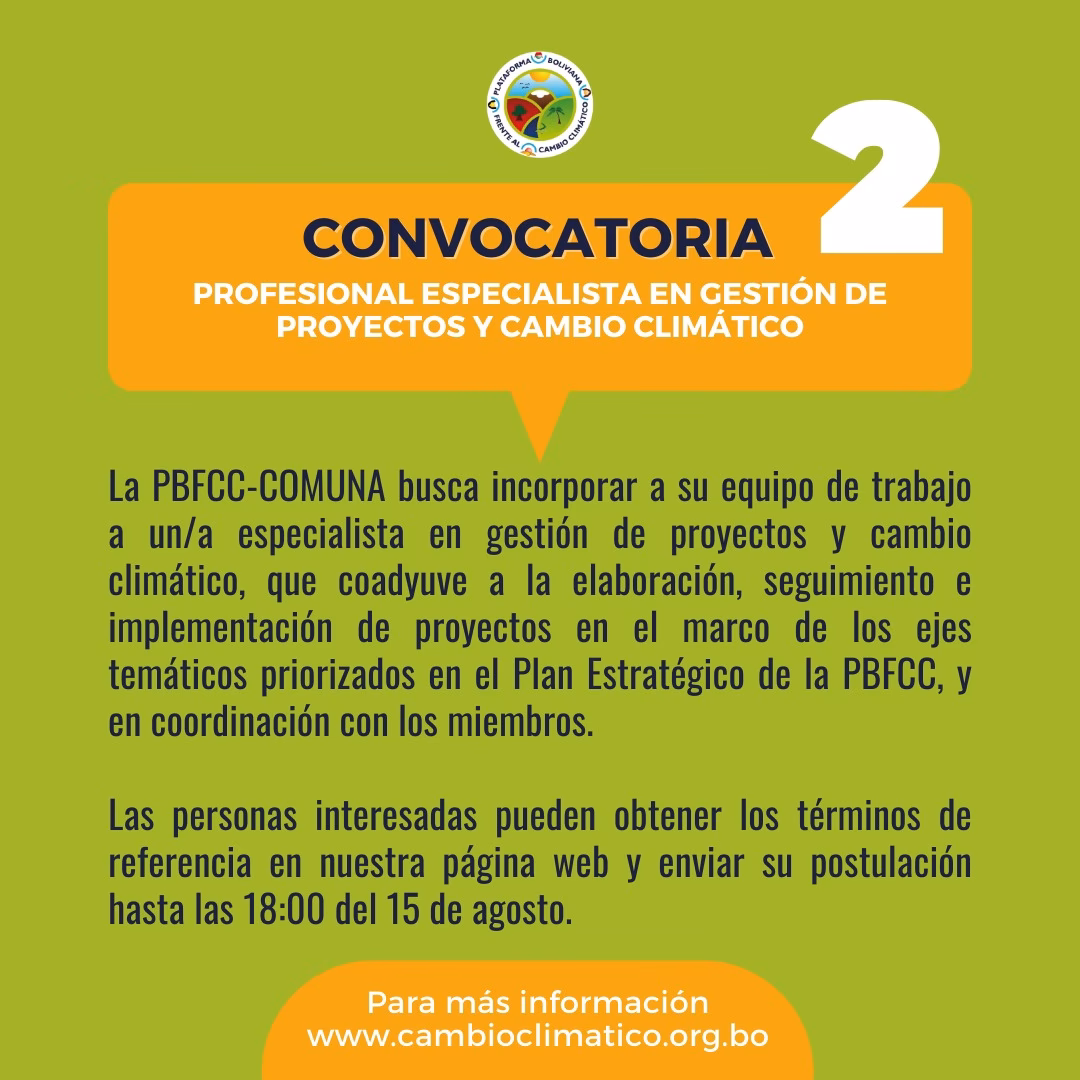 ¿Dónde trabaja la consultora de cambio climático?