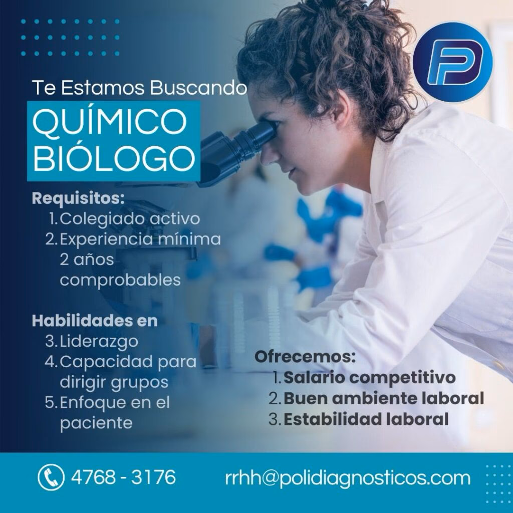 ¿Cuáles son los requisitos para trabajar en bioquímica?