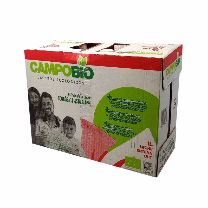 ¿Cómo puedo cubrir las cajas de leche?