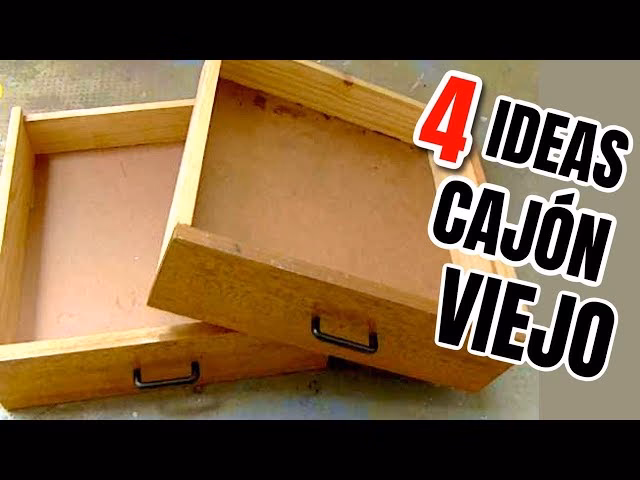 ¿Cómo decorar con cajones de madera?