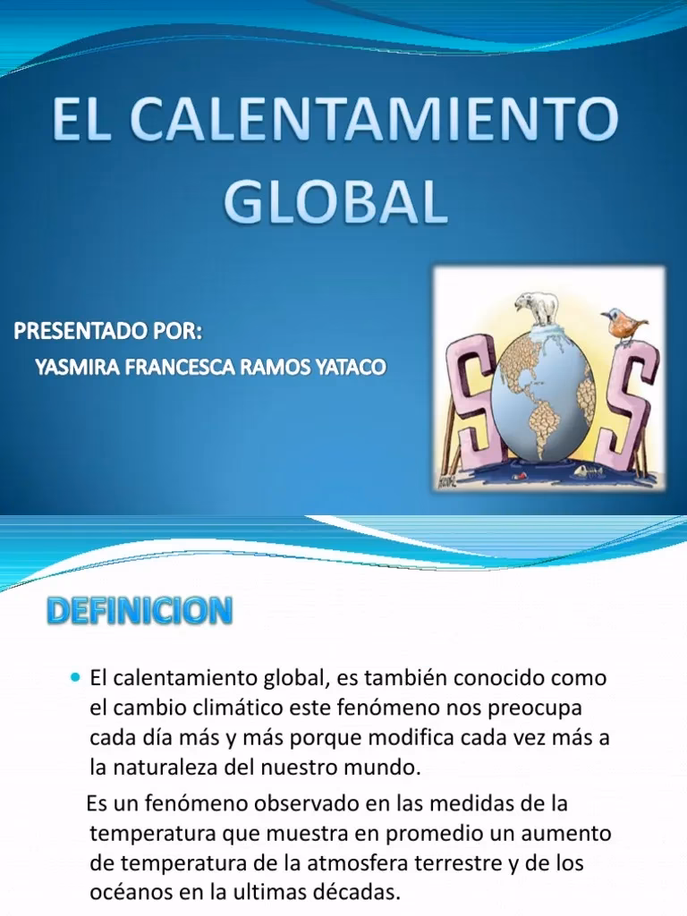 ¿Por qué las naciones son tan reacias a hacerse responsables del calentamiento global?