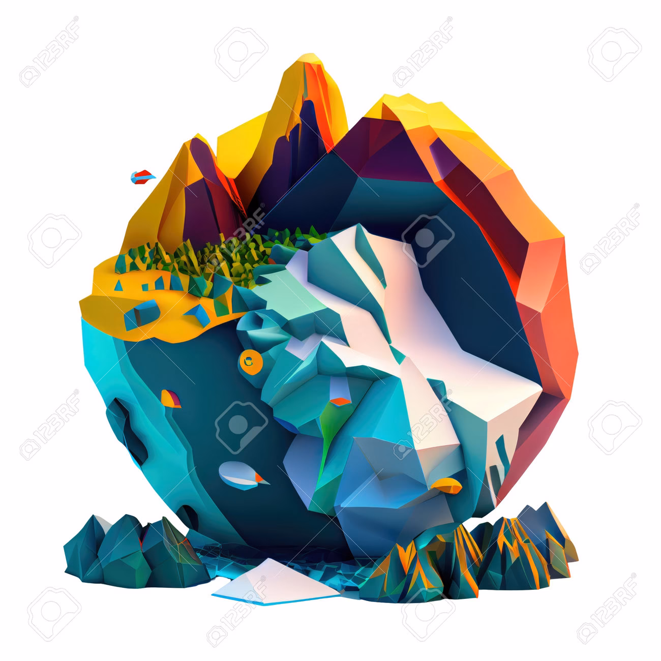 ¿Cuáles son los diferentes tipos de imágenes de calentamiento global?