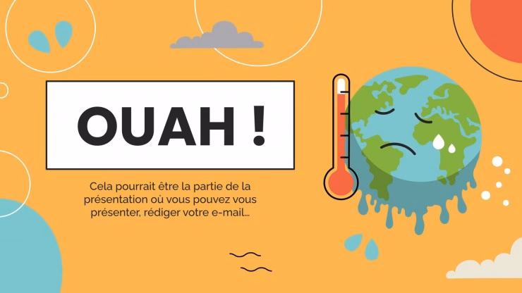 ¿Qué son las plantillas de presentación sobre el calentamiento global?