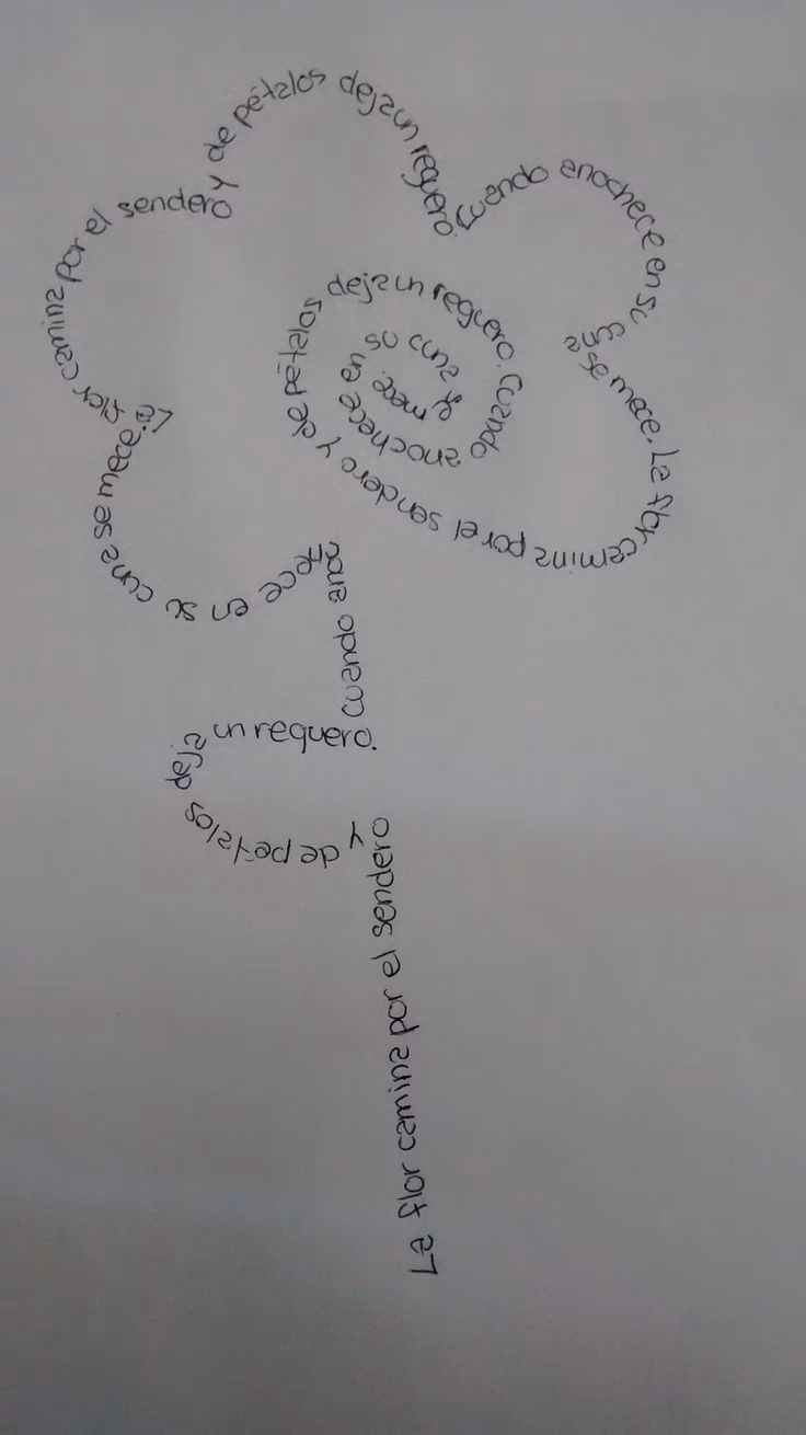 ¿Cuáles son los diferentes tipos de caligramas?