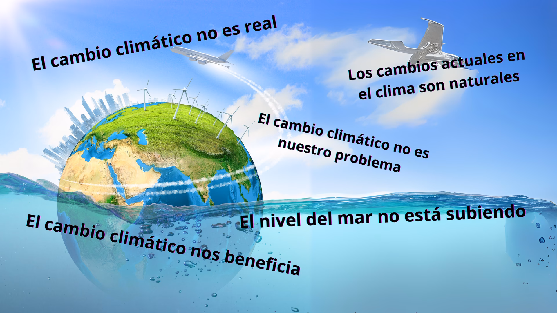 ¿Cómo se obtuvieron los cambios climáticos?