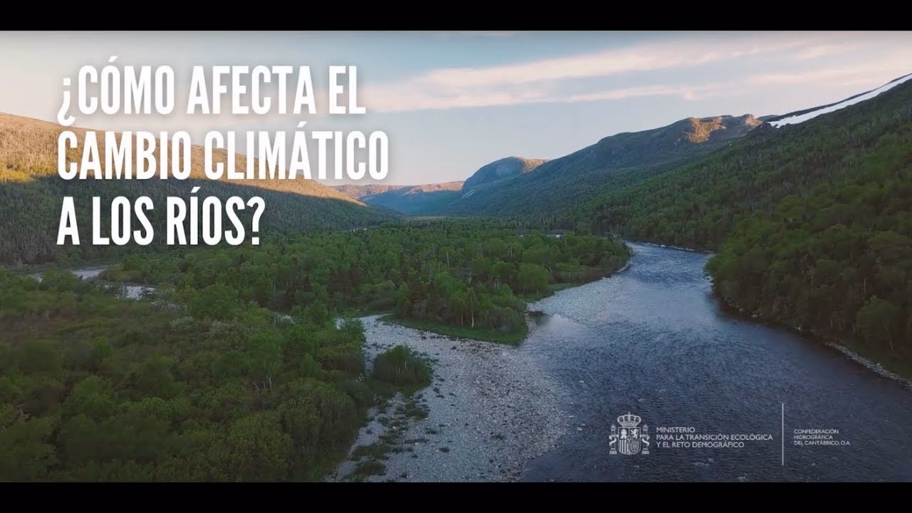 ¿Cómo afecta el cambio climático a la destrucción del agua del río?