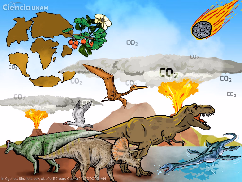 ¿De dónde proviene la evidencia climática para el período Jurásico?