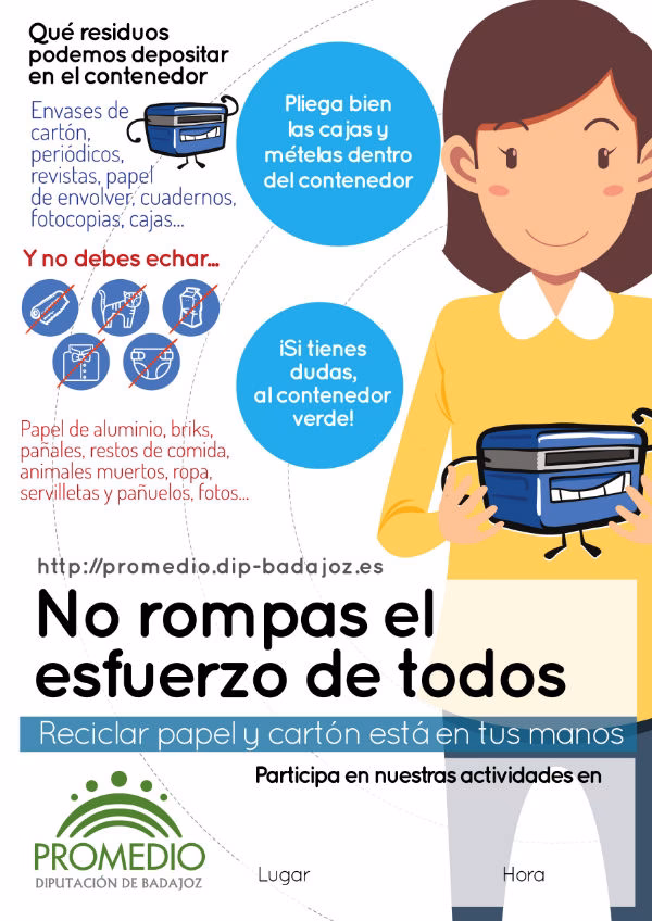 ¿Qué se busca reciclar en la campaña Recíclame, cumple tu papel?