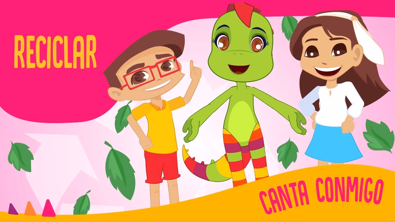 ¿Cuál es el mensaje de la canción de reciclaje?
