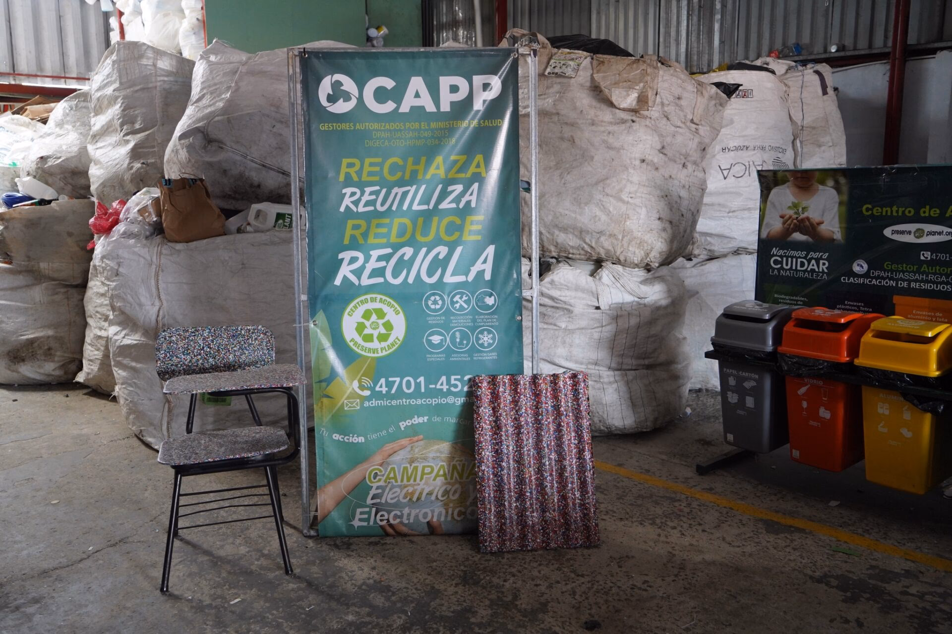 ¿Cómo se reciclan los recipientes del Cap?