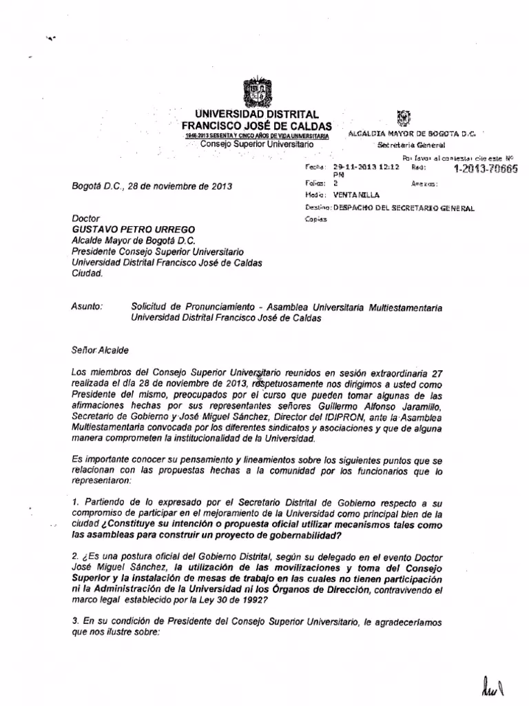 ¿Por qué es importante escribirle al alcalde?