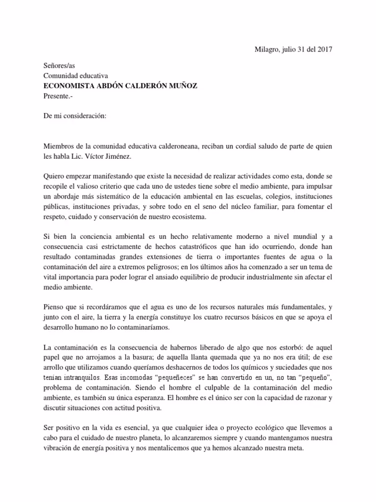 ¿Cuáles son los ejemplos de cartas formales que puedes usar para comunicarte con los padres?