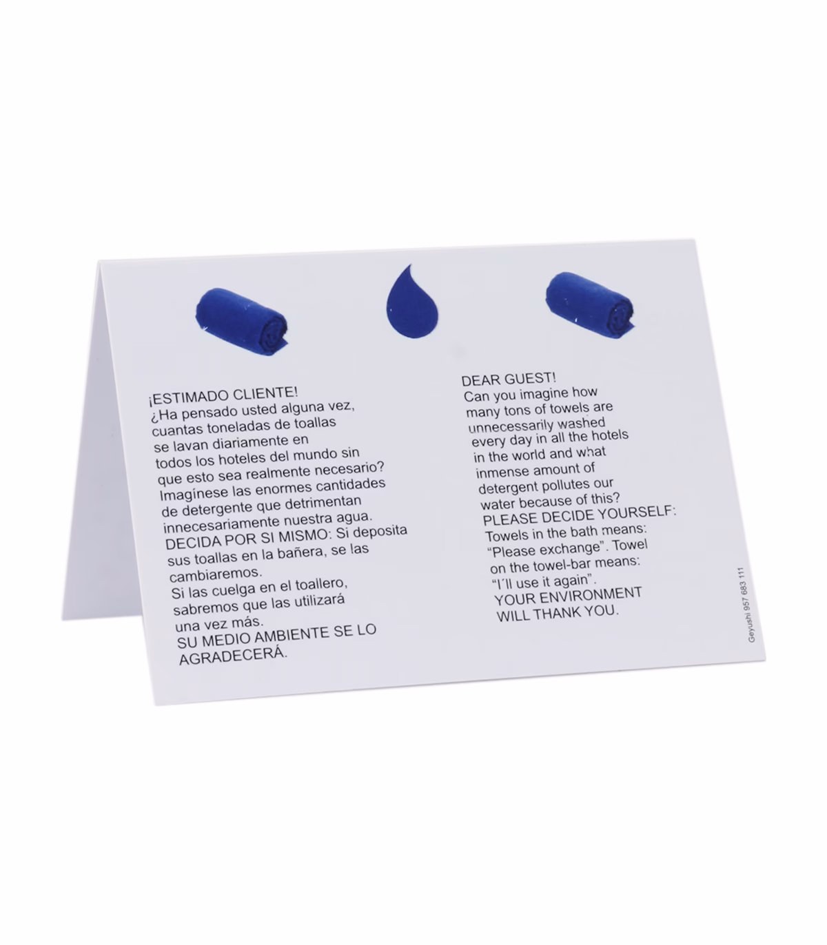 ¿Cómo coordinar un cambio de toallas en un hotel?