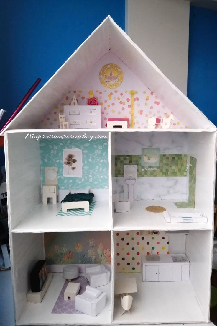 ¿Cómo crear una casa de muñecas?