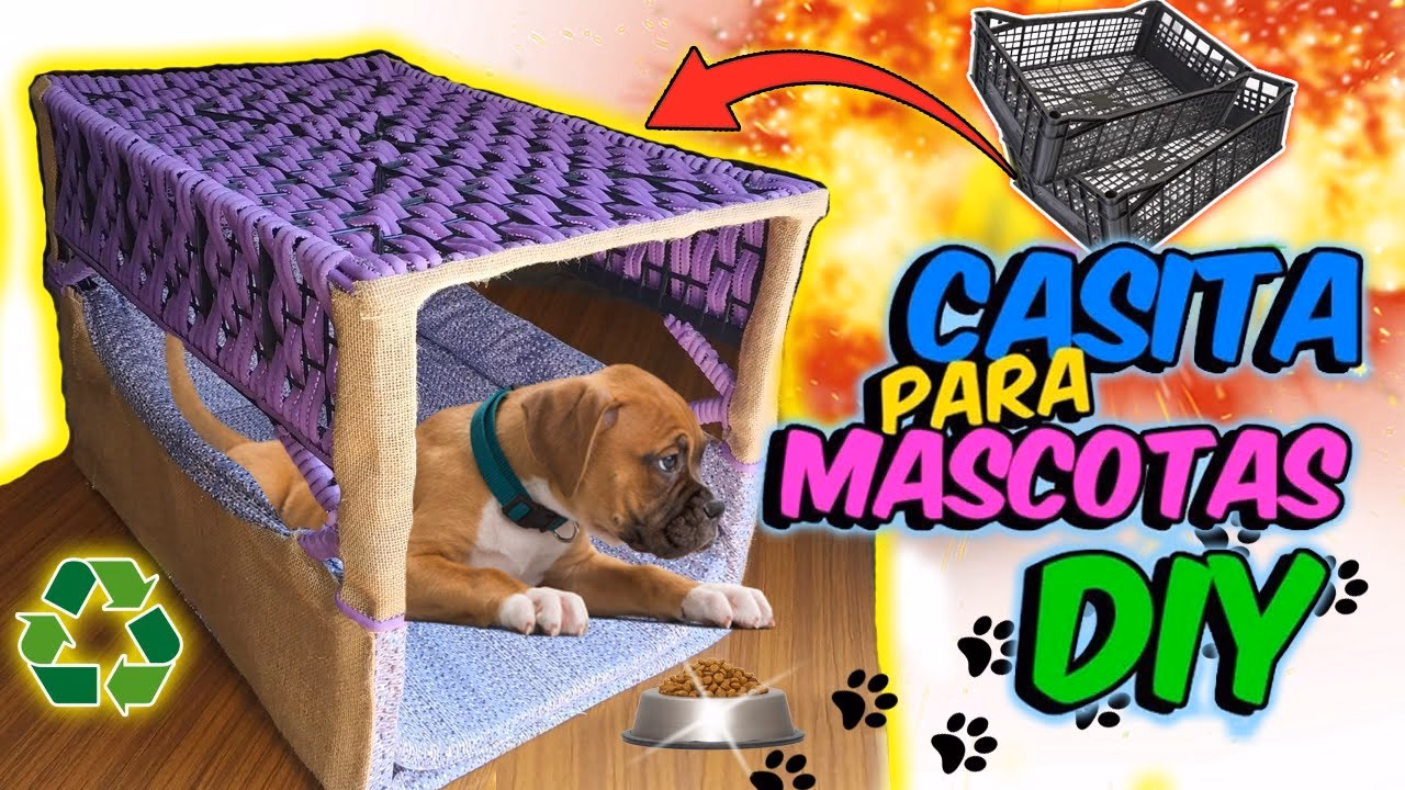 ¿Cómo hacer una casita para perro?