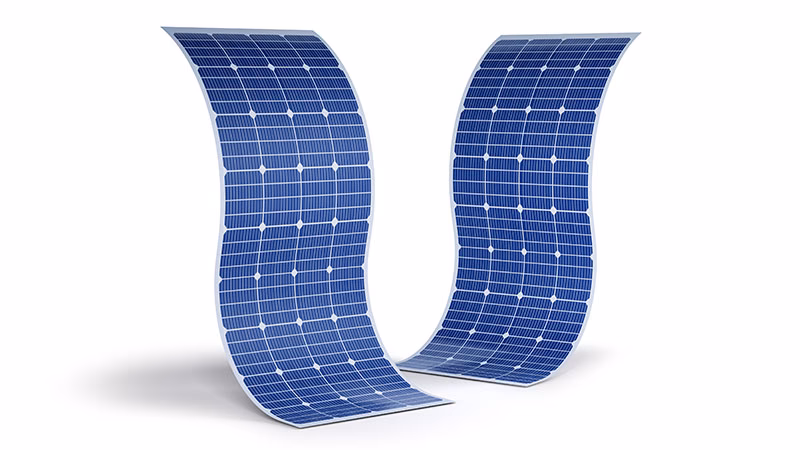 ¿Qué son las celdas solares flexibles?