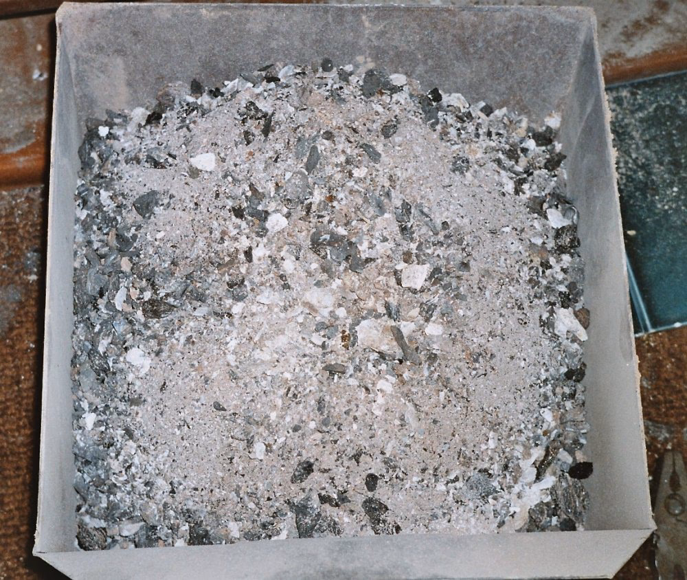 ¿Qué son las cenizas de incineración de residuos?