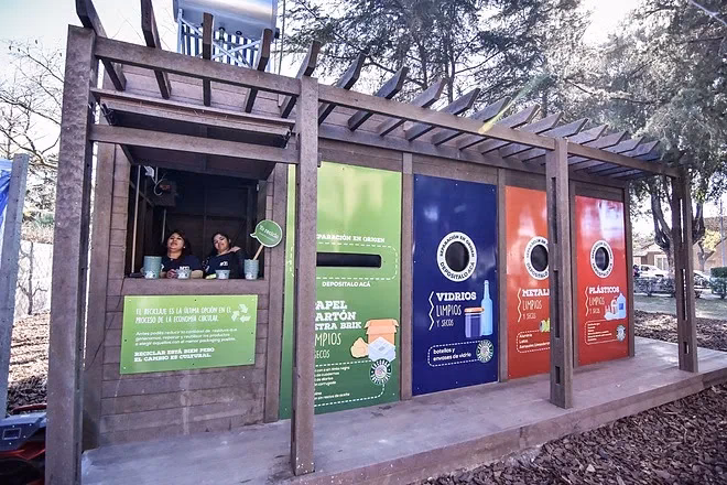 ¿Cuál es el proceso de reciclaje de los escombros?