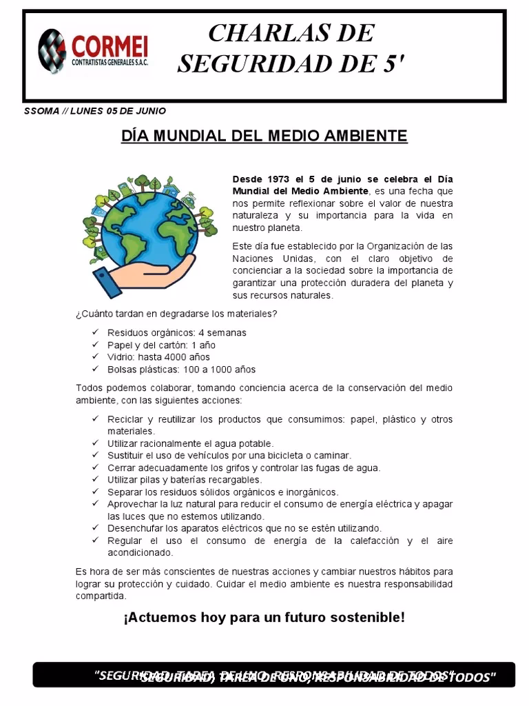 ¿Cómo podemos fomentar el cuidado del Medio Ambiente?