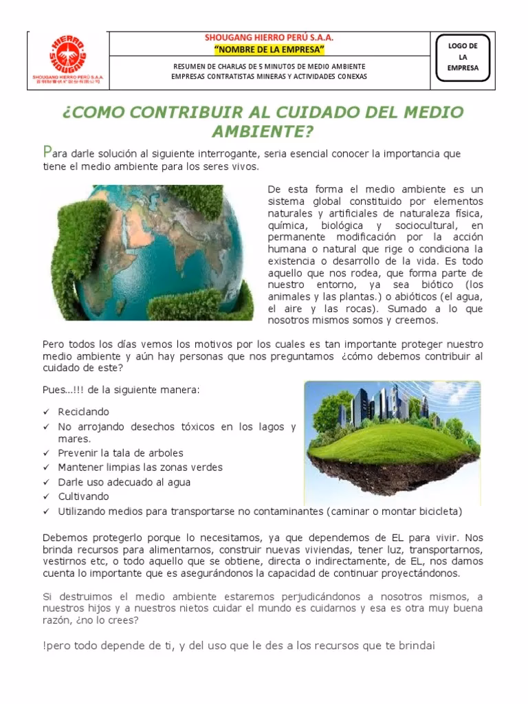 ¿Cómo el medio ambiente guía nuestro desarrollo?