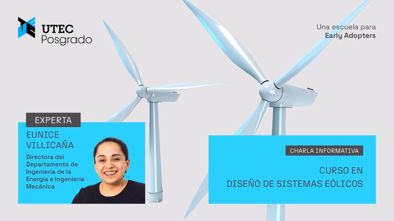 ¿Cuáles son los temas de la charla de la generación eólica?