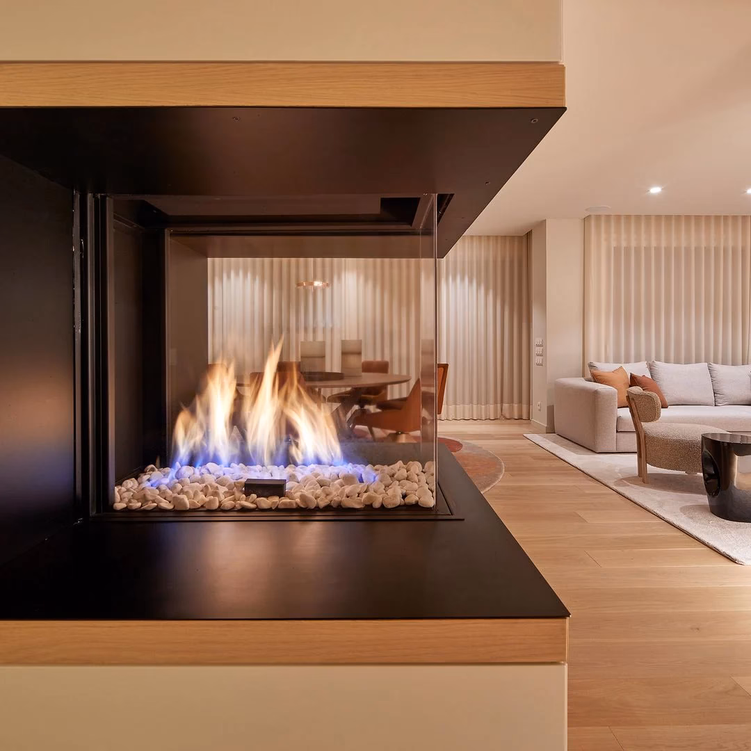 ¿Cómo abrir una chimenea?