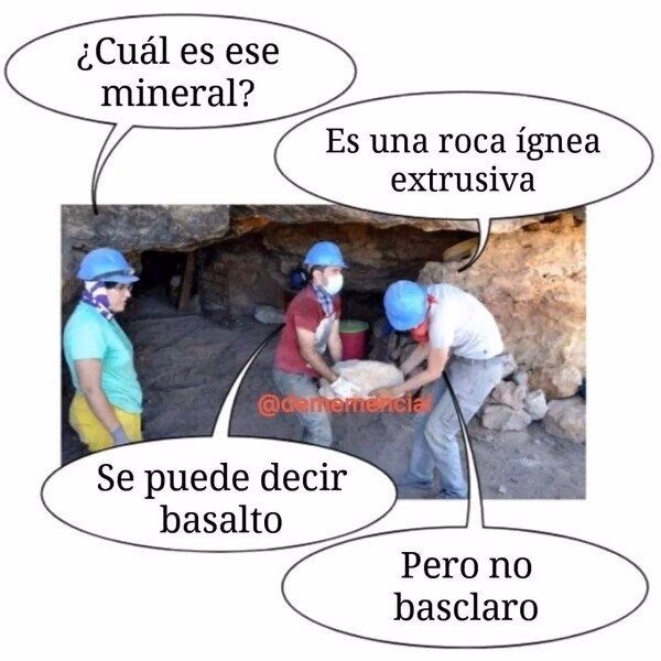 ¿Por qué los mineros siempre hacen chistes sobre cuevas?