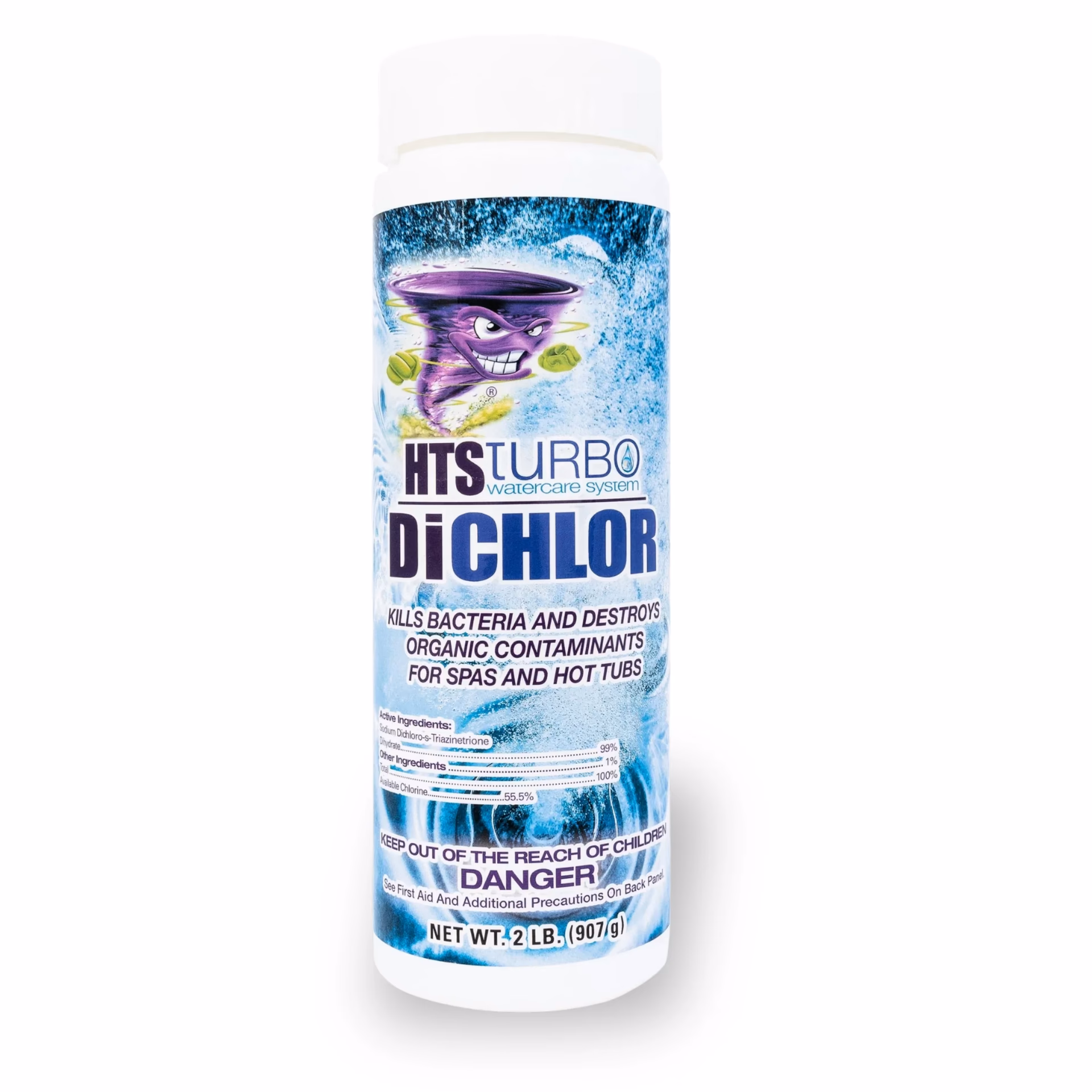 Are chlorinated persistent organic pollutants hydrophobic?